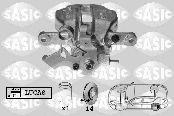 Zacisk hamulca SASIC 6500076