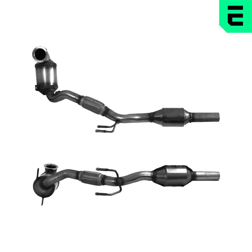 Filtr sadzy / filtr cząstek stałych, układ wydechowy OPTIMAL 6C0254503X