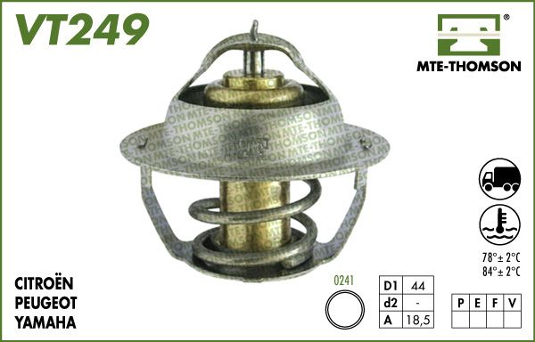 Termostat, środek chłodzący MTE-THOMSON VT249.84