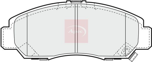 Apec - Front Brake Pad Set
