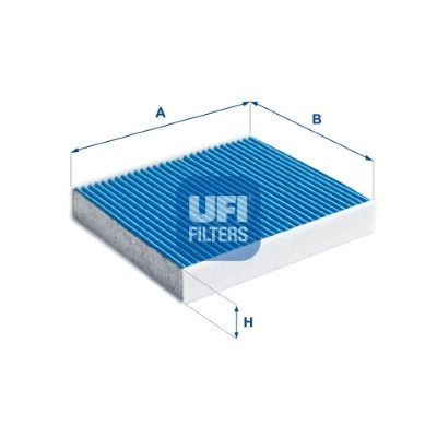 Filtr, vzduch v interiéru UFI 34.158.00