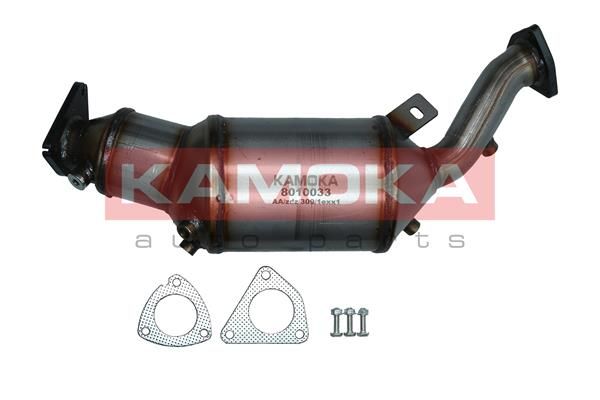 Filtr sadzy / filtr cząstek stałych, układ wydechowy KAMOKA 8K0254750NX