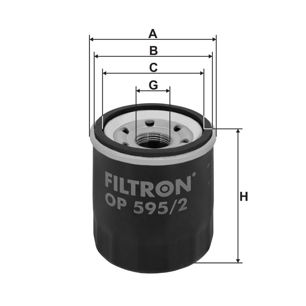 Levně Olejový filtr FILTRON OP 595/2