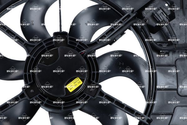 Ventilateur, refroidissement du moteur