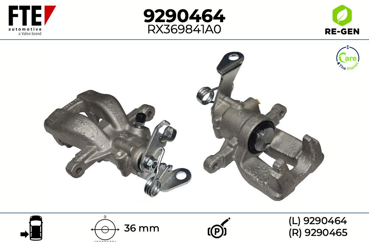 Etrier frana FTE 9290464
