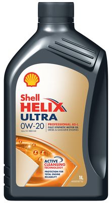 E-shop SHELL Motorový olej Helix Ultra Professional AS-L 0W-20, 550055735, 1L