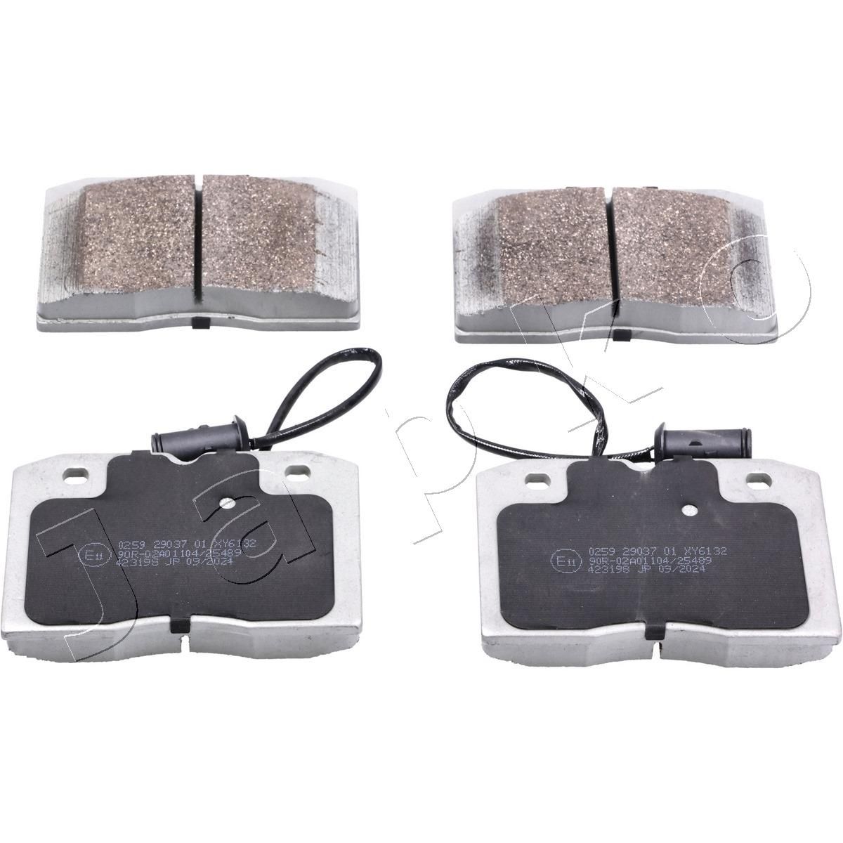 Zestaw klocków hamulcowych, hamulce tarczowe JAPKO 500259