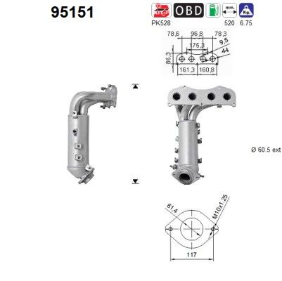 Catalizator AS 95151