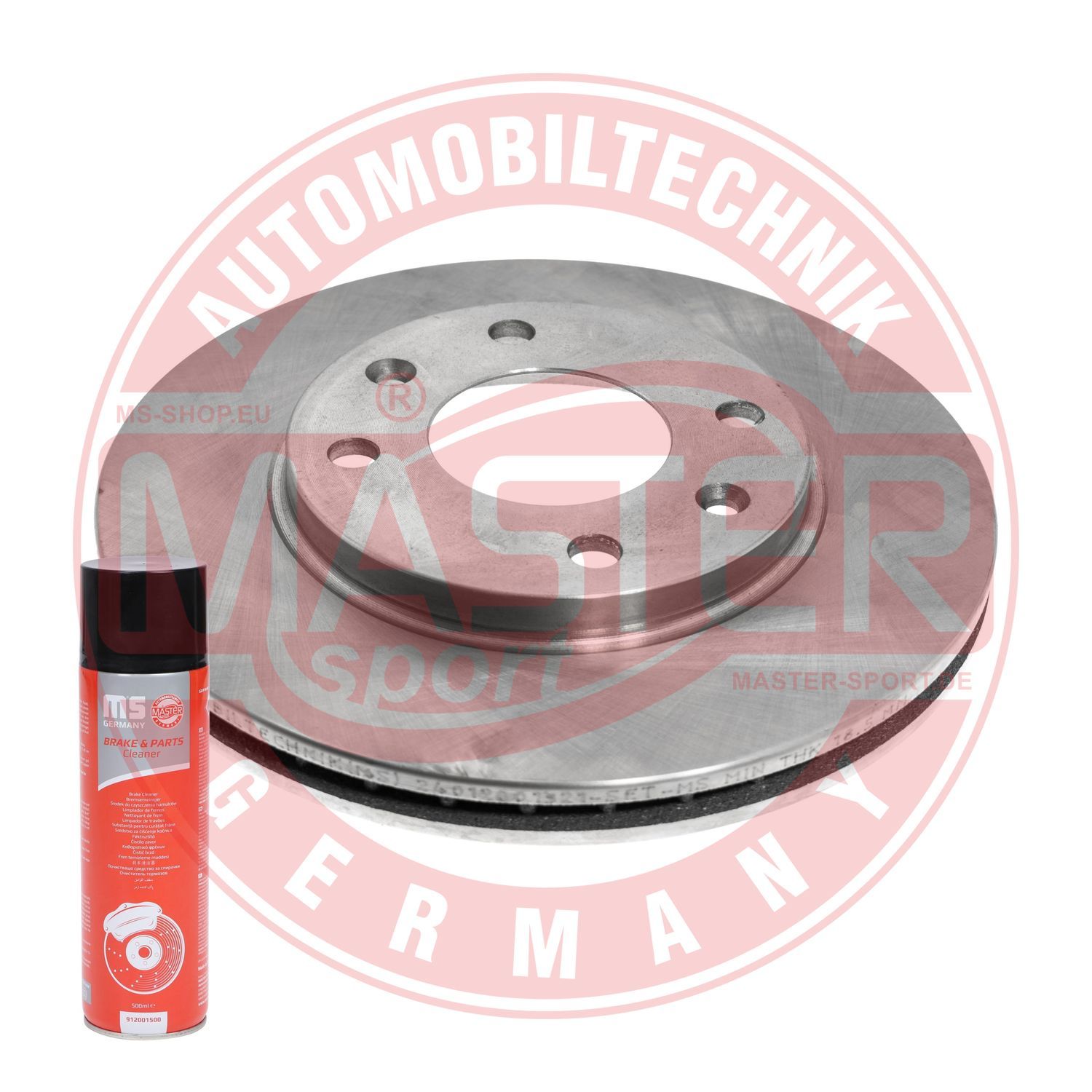 Tarcza hamulcowa MASTER-SPORT GERMANY 24012001321-PCS-MSP