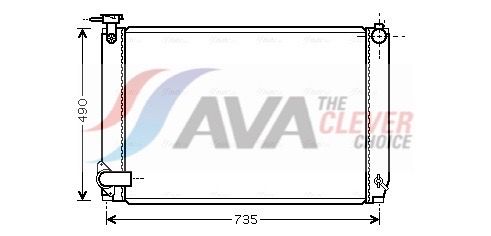 Радиатор, охлаждение двигателя