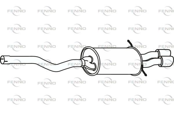 Tłumik końcowy FENNO P30609