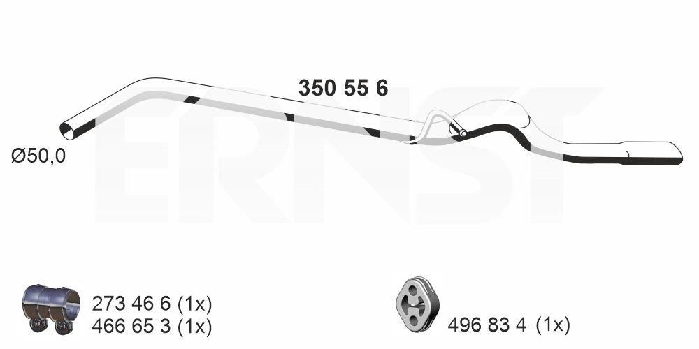 Racord evacuare ERNST 350556