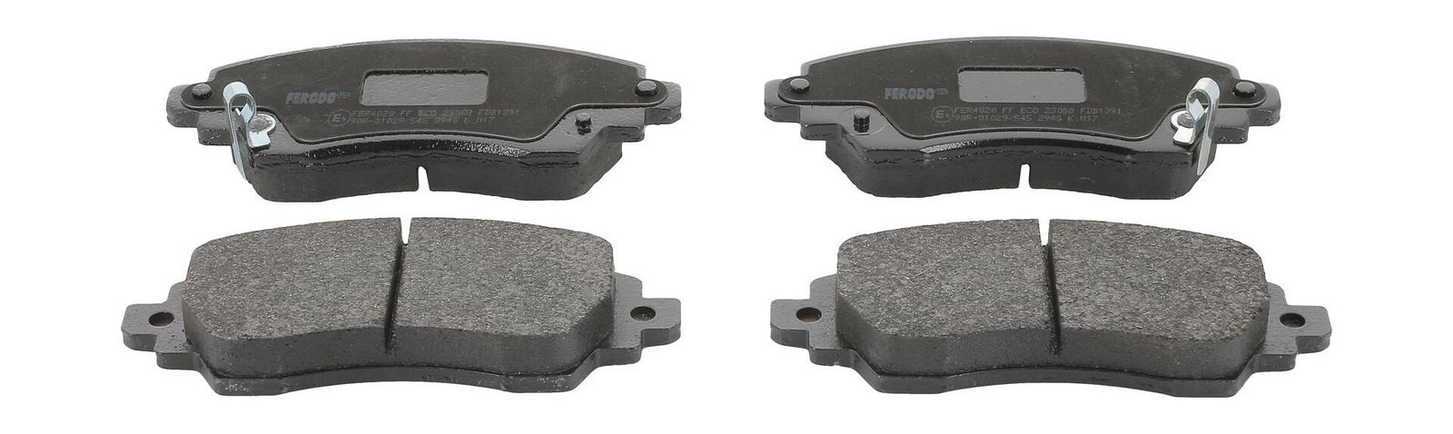 set placute frana,frana disc FERODO FDB1391