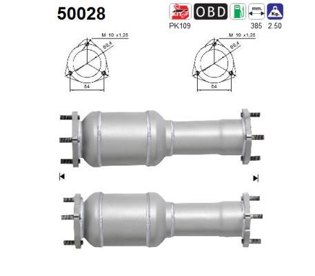 Katalizator AS 96629302
