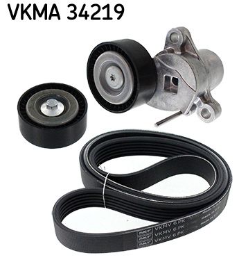 Ozubený klinový remeň - Sada SKF VKMA 34219