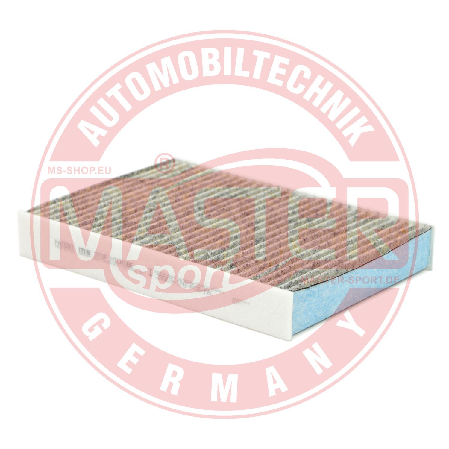 Filtr, wentylacja przestrzeni pasażerskiej MASTER-SPORT GERMANY 25003-IFB-PCS-MS