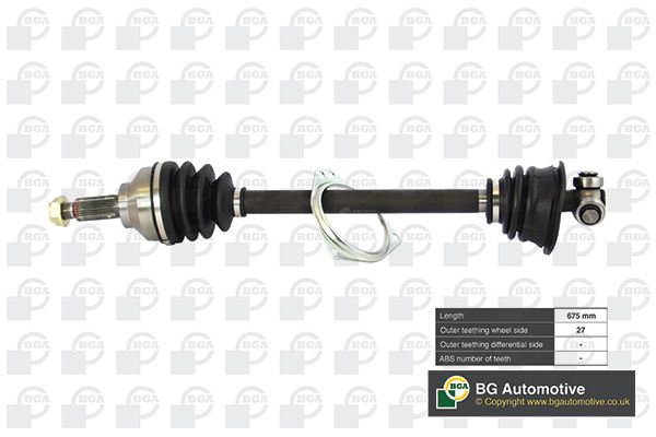 Wał napędowy BGA DS7319L