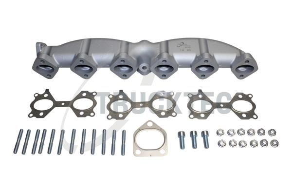 Kolektors, Izplūdes gāzu sistēma