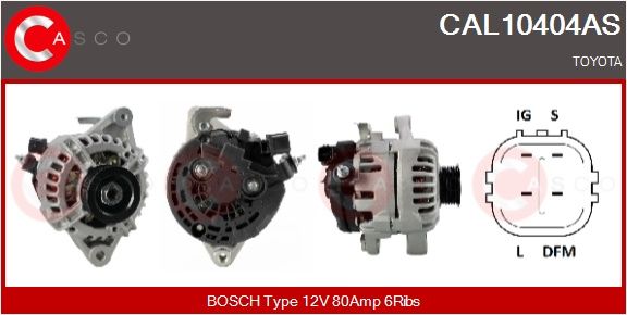 Levně generátor CASCO CAL10404AS