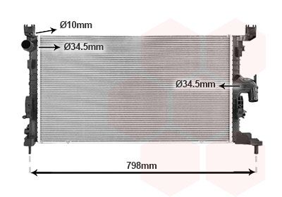 Radiateur, refroidissement du moteur