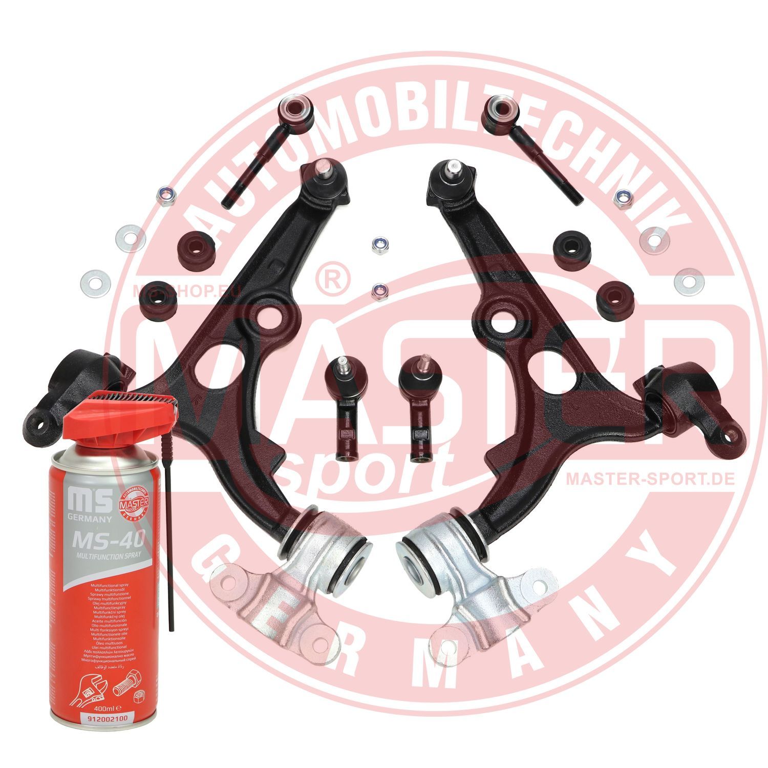 Zestaw wahacza, zawieszenie koła MASTER-SPORT GERMANY 37028-KIT-MSP