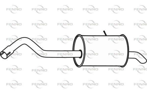 Tłumik końcowy FENNO P49030