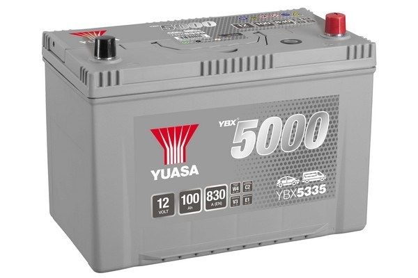 Autobaterie Yuasa YBX5000 Silver High Performance SMF 12V, 100Ah, 830A, YBX5335