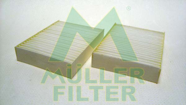 Filtr, wentylacja przestrzeni pasażerskiej MULLER FILTER FC102X2