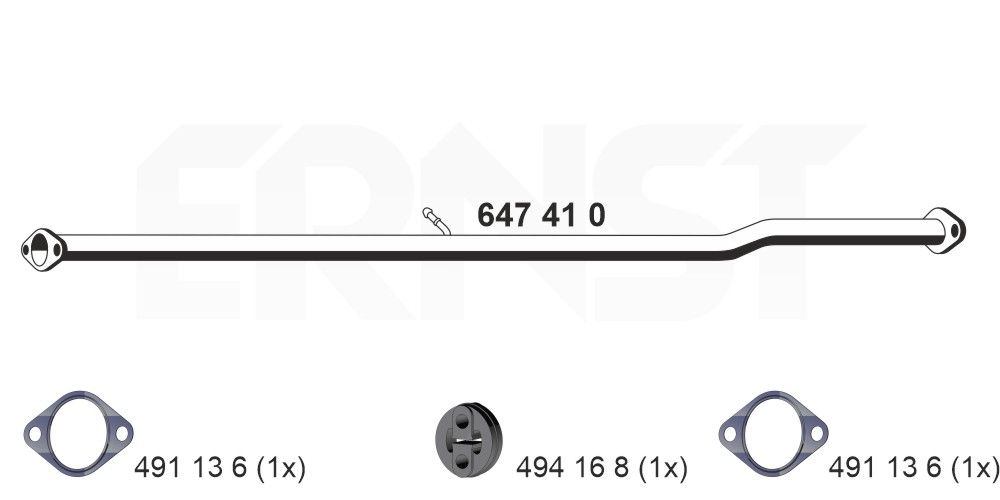 Racord evacuare ERNST 647410