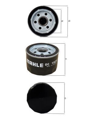 Filtru ulei WILMINK GROUP WG2576126