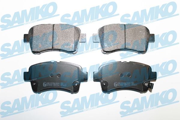 Sada brzdových destiček, kotoučová brzda SAMKO 5SP1541