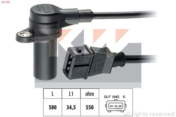 Levně Generátor impulsů, klikový hřídel KW 453 238