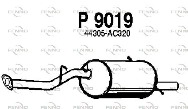 Tłumik końcowy FENNO P9019
