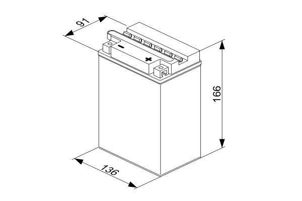 Akumulator BOSCH 0 092 M40 340