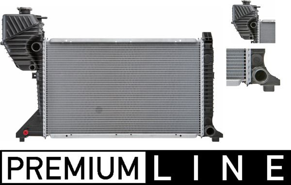 Chłodnica, układ chłodzenia silnika MAHLE CR 697 000P