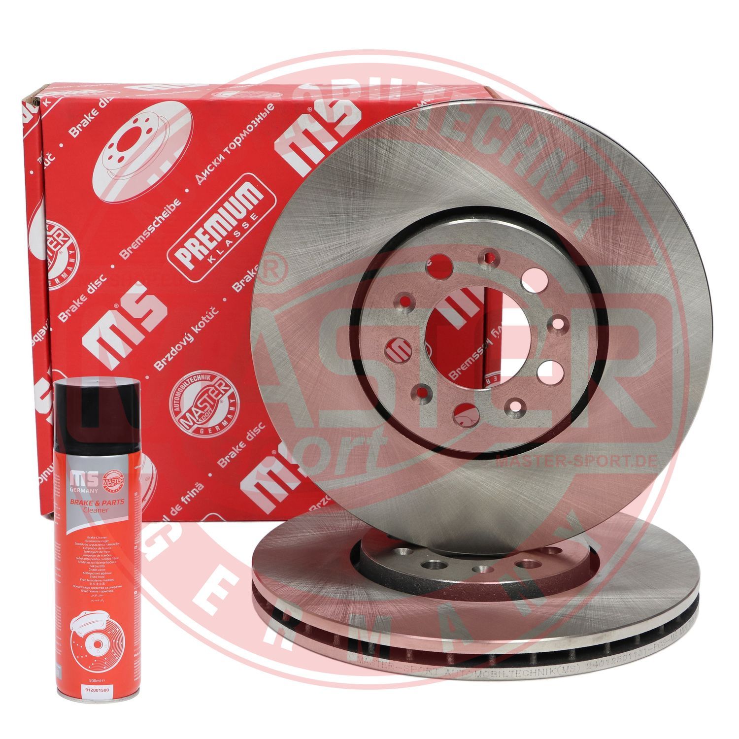 Tarcza hamulcowa MASTER-SPORT GERMANY 24012501131-SET-MSP