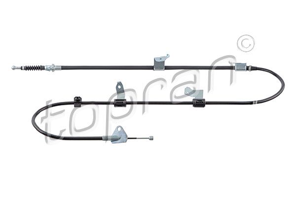 Cablu, frana de parcare TOPRAN 631 771