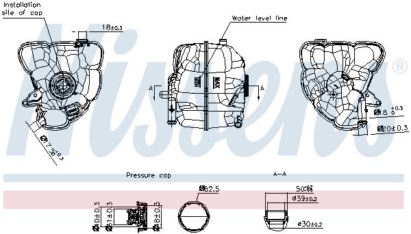 Vase d'expansion, liquide de refroidissement