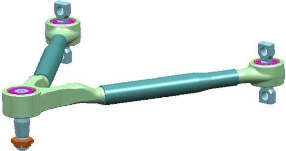 Brat, suspensie roata LEMFOERDER 39655 01