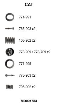 Katalizator FA1 174100T110