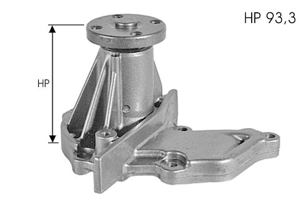 Pompe à eau, refroidissement du moteur