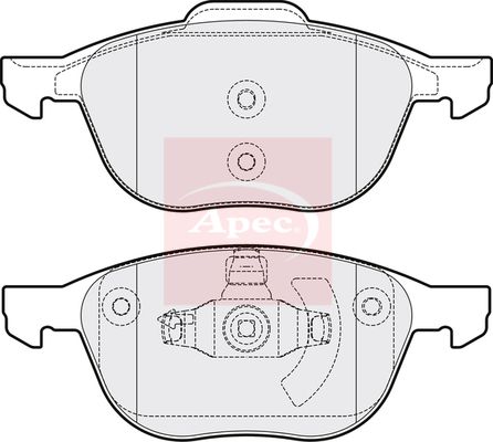 Apec - Front Brake Pad Set