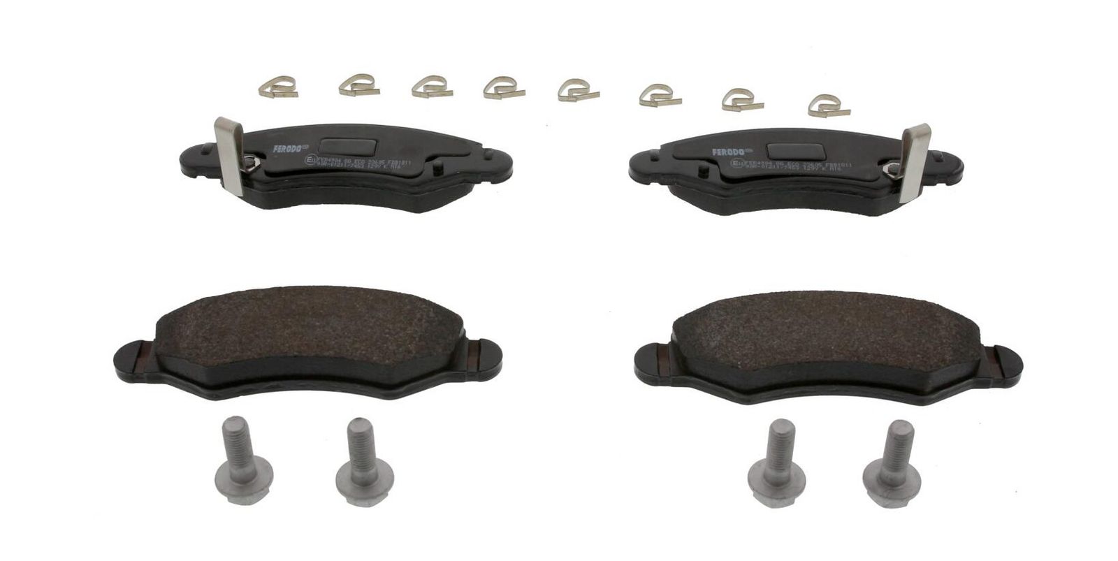 set placute frana,frana disc FERODO PREMIER ECO FRICTION FDB1811
