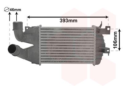 Chladič turba VAN WEZEL 37004584