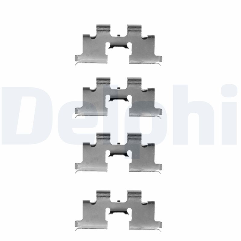 Zestaw akcesoriów, klocki hamulcowe DELPHI LX0179