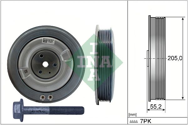 Sada remeníc, kľukový hriadel Schaeffler INA 544 0506 20