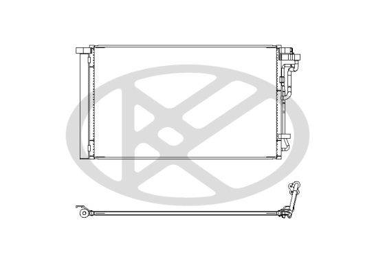 Condensator, climatizare KOYORAD CD811481