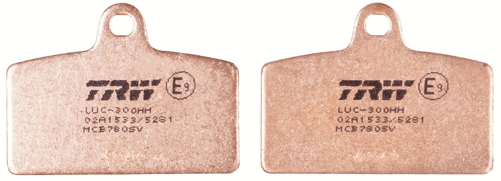 Kit de plaquettes de frein, frein à disque