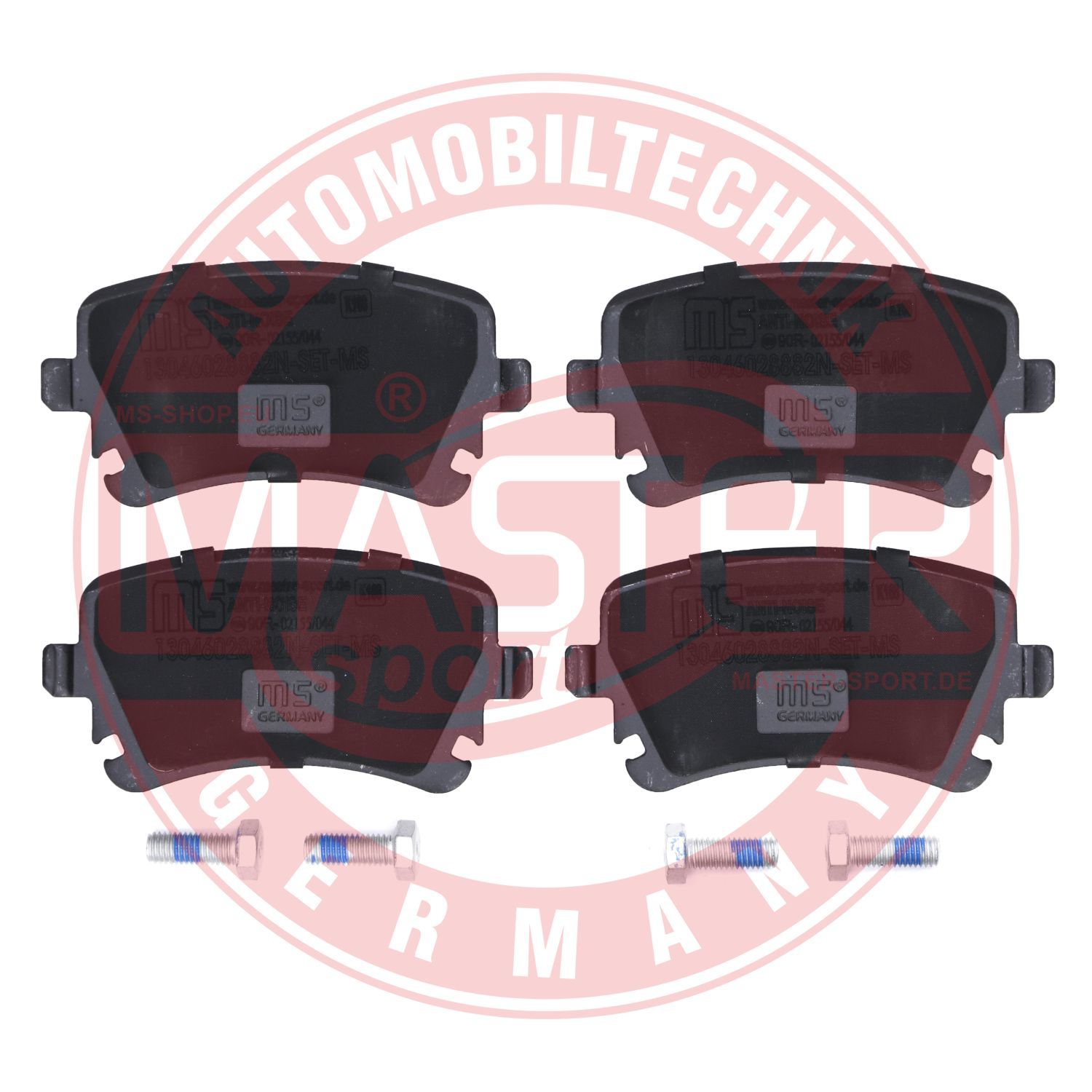 Zestaw klocków hamulcowych, hamulce tarczowe MASTER-SPORT GERMANY 13046028882N-SET-MS