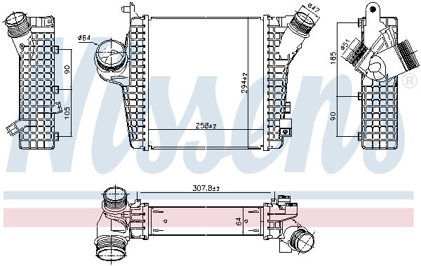 Kompressoriõhu radiaator